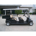 48V battery operated 4 seats electric golf cart with cargo box